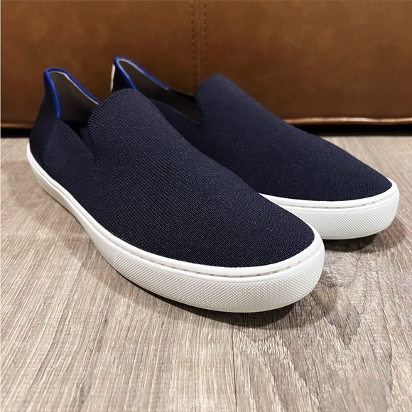 ROTHY’S The Original Slip On Sneaker In Color Solid Black Size 10.5 - Picture 9 of 13